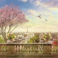 Товар: Фреска Ortograf Париж 5308 Фактура флок FLK Флизелин (2,7*2,7) Разноцветный, Город/Пейзаж - фото 2 Фреска Ortograf Париж 5308 Фактура флок FLK Флизелин (2,7*2,7) Разноцветный, Город/Пейзаж — фото 2, Фрески