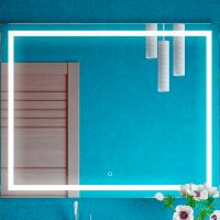 Зеркало Corozo Барго 100 SD-00000804 с подсветкой с сенсорным выключателем — фото 1, Зеркала в ванную комнату