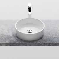 Раковина-чаша Ravak Moon 1 40 XJN01300000 Белая — фото 9, Раковины накладные