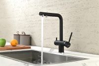 Товар: Смеситель для кухни Paulmark Serpentine Se213222-418 Черный металлик - фото 16 Смеситель для кухни Paulmark Serpentine Se213222-418 Черный металлик — фото 16, Смесители