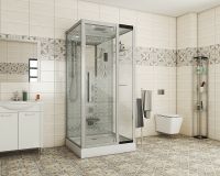 Душевая кабина Niagara Luxe NG-7714W 100x90 с гидромассажем — фото 2, Душевые кабины