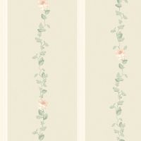 Обои LOYMINA Boudoir GT10 002 Флизелин (1*10,05) Бежевый/Зеленый, Цветы/Полоса — фото 1, Обои для стен