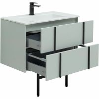 Тумба под раковину Allen Brau Reality 80 1.32005.PWM подвесная Папирус матовый — фото 51, Тумбы под раковину