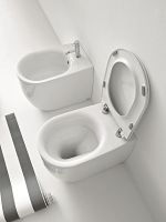 Товар: Биде Kerasan Nolita 532030*1 Белое матовое - фото 6 Биде Kerasan Nolita 532030*1 Белое матовое — фото 6, Биде