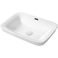 Раковина-чаша Vincea VBS-204 58 Белая — фото 1, Раковины накладные