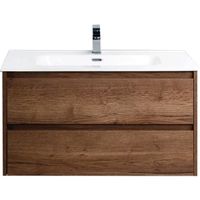 Тумба под раковину BelBagno KRAFT 39-800/390-2C-SO-RT подвесная Rovere Tabacco — фото 1, Тумбы под раковину