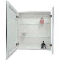 Товар: Зеркальный шкаф Континент Emotion LED 70 МВК029 с подсветкой Белый - фото 3 Зеркальный шкаф Континент Emotion LED 70 МВК029 с подсветкой Белый — фото 3, Зеркальные шкафы в ванную