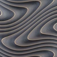 Обои Артекс Selena 10819-05 Винил на флизелине (1,06*10,05) Серый/Черный, Абстракция — фото 1, Обои для стен