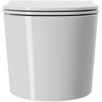 Комплект унитаза с инсталляцией Point Веста 886914SIOO+PN41701 с сиденьем Микролифт и клавишей смыва Хром глянцевый — фото 4, Унитазы