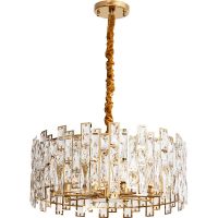 Люстра Divinare Medea 1684/01 LM-10 Прозрачная Золото — фото 1, Люстры