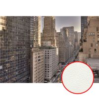 Фреска Ortograf Небоскребы 30805 Фактура флок FLK Флизелин (4*2,7) Бежевый, Город — фото 1, Фрески