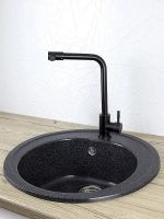 Смеситель для кухни Viko V-4494 Black — фото 2, Смесители для кухни