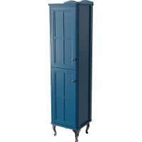 Шкаф пенал Caprigo Borgo 40 L 33450L-В136 Синий матовый — фото 1, Мебель для ванной