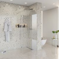 Душевая перегородка Niagara Nova 120 NG-662-12 профиль Хром стекло прозрачное — фото 2, Душевые перегородки