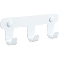 Вешалка для полотенец Fixsen Practica FX-805W-3 Белая — фото 1, Крючки для полотенец