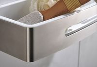 Товар: Полка корзина Art&Max AM-T-2702B-S Хром Белый - фото 2 Полка корзина Art&Max AM-T-2702B-S Хром Белый — фото 2, Полки для ванной и душа