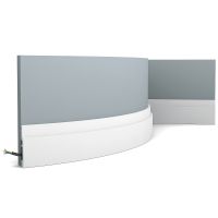 Плинтус Orac Decor SX187F 2000x75x12 мм — фото 1, Плинтуса напольные