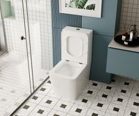 Унитаз компакт Abber Rechteck Белый с бачком и сиденьем Микролифт арт-AC1210 — фото 8, Напольные унитазы