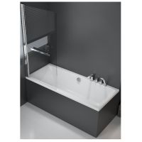 Товар: Шторка на ванну Excellent Actima 900 73 KAAC.1609.730.LP профиль Хром стекло прозрачное - фото 2 Шторка на ванну Excellent Actima 900 73 KAAC.1609.730.LP профиль Хром стекло прозрачное — фото 2, Неподвижные шторки для ванной