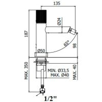 Смеситель для биде Paffoni Jo JO131CR Хром — фото 2, Смесители для биде