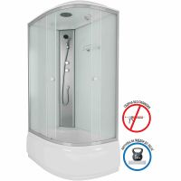 Душевая кабина Niagara Eco 120x80 L E120/80/40L/MT без гидромассажа — фото 2, Душевые кабины