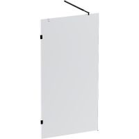 Душевая перегородка AM.PM X-Joy 100 W94WI-100-F1-BTE профиль Черный стекло прозрачное — фото 1, Душевые перегородки