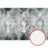 Фреска Ortograf Splendo 31765 Фактура бархат FX Флизелин (4*2,7) Серый, Вензель — фото 1, Фрески