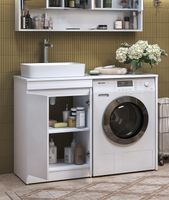 Тумба под раковину Vigo Urban 60 tn.URB.60.2D Белая — фото 5, Тумбы под раковину