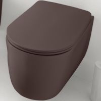 Товар: Унитаз Kerasan Nolita 531475 подвесной Borgogna matt без сиденья - фото 1 Унитаз Kerasan Nolita 531475 подвесной Borgogna matt без сиденья — фото 1, Унитазы