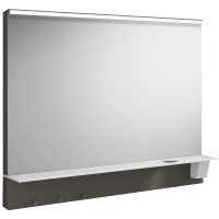 Зеркало Burgbad Eqio 120 SEZQ120F2010 с подсветкой Серое — фото 1, Мебель для ванной