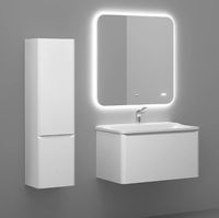 Товар: Зеркало Raval Ego 80 Ego.02.80/W/RL с подсветкой с бесконтактным выключателем и часами - фото 3 Зеркало Raval Ego 80 Ego.02.80/W/RL с подсветкой с бесконтактным выключателем и часами — фото 3, Мебель для ванной