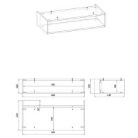 Товар: Ниша для тумбы Бриклаер Кристалл 90 4627125414886 подвесная Муссон - фото 4 Ниша для тумбы Бриклаер Кристалл 90 4627125414886 подвесная Муссон — фото 4, Мебель для ванной