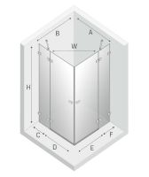 Товар: Душевой уголок New Trendy Avexa Black 100x100 EXK-1618 профиль Черный стекло прозрачное - фото 12 Душевой уголок New Trendy Avexa Black 100x100 EXK-1618 профиль Черный стекло прозрачное — фото 12, Квадратные душевые уголки