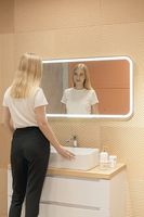 Зеркало Silver Mirrors Мальта 60 LED-00002936 с подсветкой с бесконтактным выключателем — фото 12, Зеркала в ванную комнату