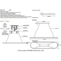 Товар: Потолочный светильник Crystal Lux Proximo SP42W LED L1100 Black Белый Черный - фото 4 Потолочный светильник Crystal Lux Proximo SP42W LED L1100 Black Белый Черный — фото 4, Светильники
