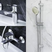 Товар: Комплект смесителей AM.PM Sunny F40985C00 Хром - фото 2 Комплект смесителей AM.PM Sunny F40985C00 Хром — фото 2, Готовые комплекты для ванной комнаты