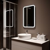 Зеркало Silver Mirrors Мальта 55 ФР-00000941 с подсветкой с сенсорным выключателем и диммером — фото 3, Зеркала в ванную комнату