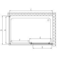 Товар: Душевой уголок Vincea Alpha 150x80 VSR-3AL8015CLG профиль Брашированное золото стекло прозрачное - фото 5 Душевой уголок Vincea Alpha 150x80 VSR-3AL8015CLG профиль Брашированное золото стекло прозрачное — фото 5, Душевые уголки