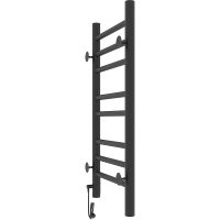 Электрический полотенцесушитель Laris Лаванда ЧКЧ П8 300х700 R 73207625 Черный муар — фото 6, Электрические полотенцесушители