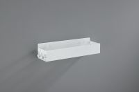 Металлическая полка Boheme Q 10965-MW Белая матовая — фото 2, Полки для ванной и душа