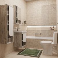 Шкаф пенал DIWO Самара 35 R SAM.P.35/P/DS подвесной Дуб скандинавский — фото 4, Мебель для ванной