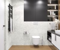 Керамогранит Laparet Emil White светло-серый полированный 60x120 см — фото 2, Керамогранит