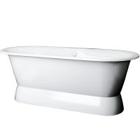 Ванна из искусственного камня Aqua de Marco Valencia 170х83 1175WVAL без гидромассажа — фото 1, Ванны из искусственного камня