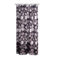 Штора для ванны Ridder Piedras 200х180 Черная — фото 1, Шторы для ванной