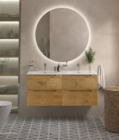 Товар: Тумба под раковину BelBagno Etna 120 ETNA-1200-4C-SO-2-RN подвесная Rovere Nature - фото 17 Тумба под раковину BelBagno Etna 120 ETNA-1200-4C-SO-2-RN подвесная Rovere Nature — фото 17, Тумбы под раковину