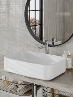 Раковина-чаша Orange 60 B07-600W Белая глянцевая — фото 6, Раковины