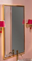 Зеркало Boheme Armadi Art Monaco 70 566-RG с подсветкой Бордо Золото — фото 3, Мебель для ванной