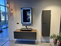 Зеркало Orka Craft 60x90 3000325 с подсветкой Антрацит матовый — фото 3, Мебель для ванной