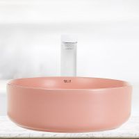 Раковина-чаша WeltWasser Elbach 3134 MP 35 10000004515 Розовая матовая — фото 3, Раковины накладные