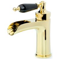 Смеситель для раковины Boheme Vogue 211-BLC Золото — фото 1, Смесители